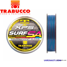 Леска Trabucco T-Force XPS Surf Soft Abrasion Mark System диаметр 0,20мм размотка 300м разноцветная